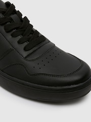 Schuh West Lace Black Trainers - Image 4 of 4
