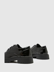 Schuh Logan Patent Lace-Up Black Shoes - Image 2 of 4