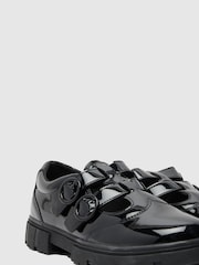 Schuh Youth BTS Lovey T-Bar Black Shoes - Image 2 of 4