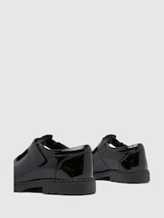 Schuh Junior BTS Lioness T-Bar Black Shoes - Image 4 of 4