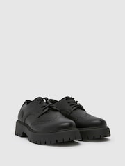 Schuh Wide Fit Lesley Brogue Lace-Up Shoes - Image 2 of 4