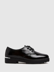 Schuh Lorna Smooth Sole Black Loafers - Image 1 of 4