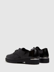 Schuh Lorna Smooth Sole Black Loafers - Image 2 of 4