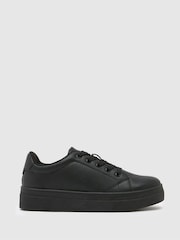 Schuh Marcella Platform Lace Black Shoes - Image 1 of 4