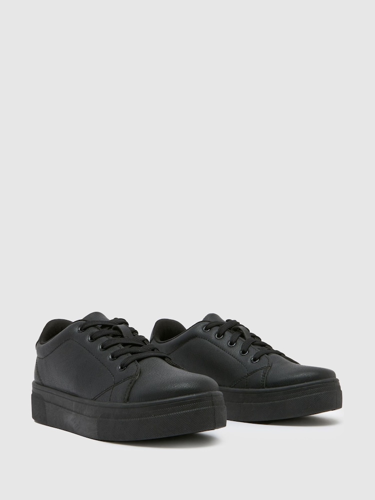 Schuh Marcella Platform Lace Shoes - Image 2 of 4 Schuh Marcella Platform Lace Shoes - Image 2 of 4
