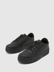 Schuh Marcella Platform Lace Black Shoes - Image 3 of 4
