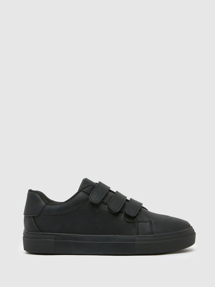 Schuh Junior BTS Mountain Black Trainers - Imagen 1 de 4
