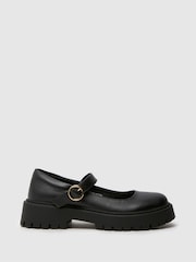 Schuh Youth BTS Leila Mary Jane Black Shoes - Image 1 de 4