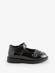 Schuh Lemon Heart Black School Shoes - Image 1 of 5