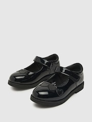 Schuh Lemon Heart Black School Shoes - Image 4 of 5