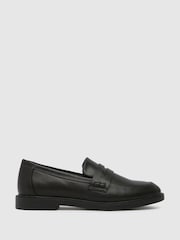 Schuh Youth BTS Libby Black Loafers - Image 1 of 4