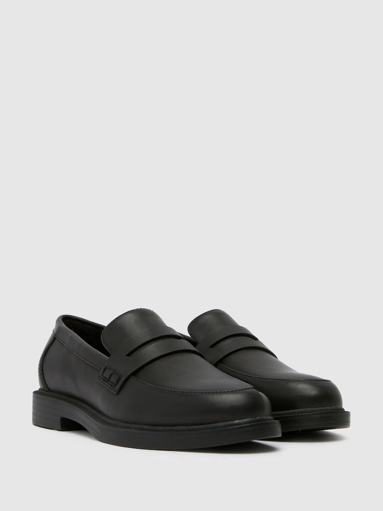Schuh Junior BTS Libby Black Loafers - Image 2 of 4