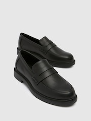 Schuh Junior BTS Libby Black Loafers - Image 3 of 4