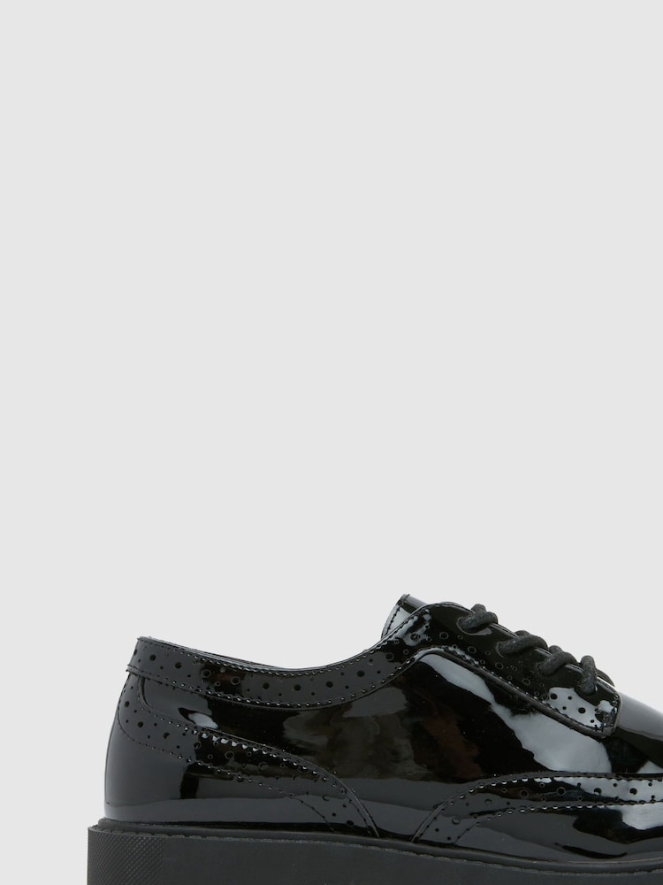 Schuh Youth BTS Londyn Lace Black Shoes - Image 1 of 4