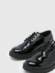 Schuh Youth BTS Londyn Lace Black Shoes - Image 3 of 4