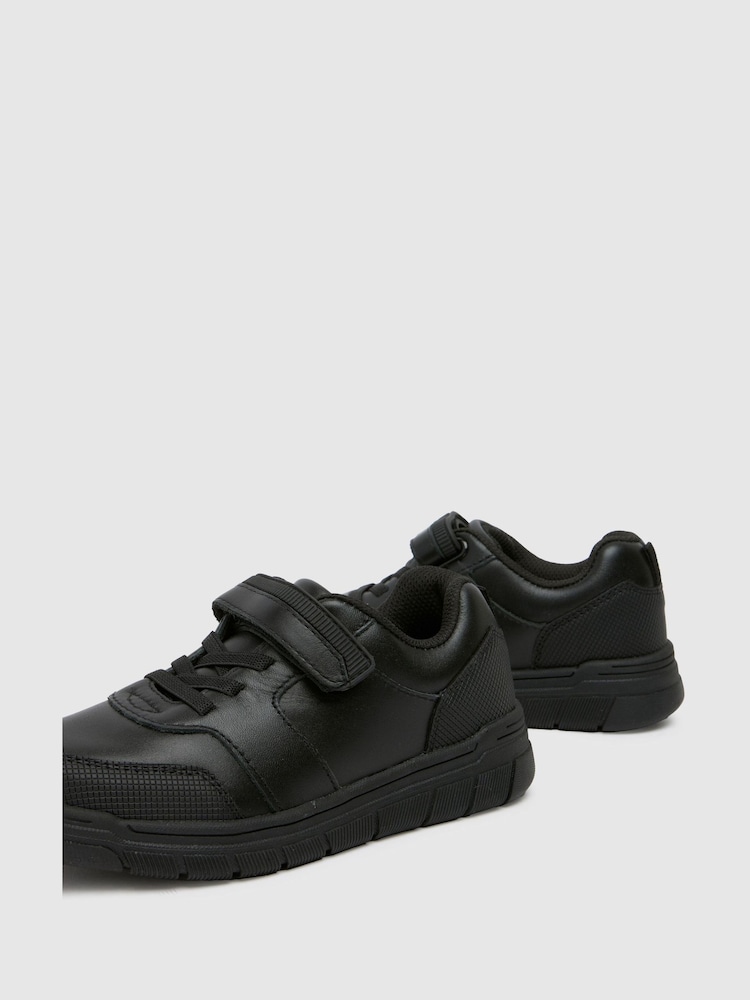 Schuh Junior BTS Mason Black Trainers - Image 4 of 4