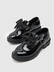 Schuh Junior BTS Lollipop T-Bar Black Shoes - Image 3 of 4