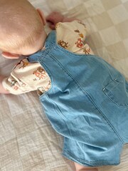Purebaby Brown Meerkat Dungaree Set - Image 2 of 5