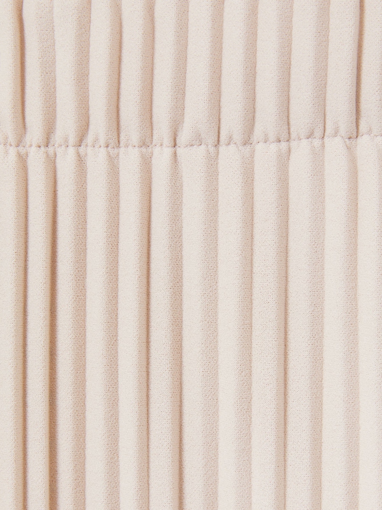 Reiss Stone Pippa Pleated Jersey Midi Skirt - Image 6 of 6