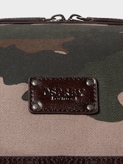 Osprey London Green The Maverick Canvas & Leather Weekender Bag - Image 6 of 6