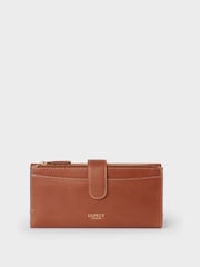 OSPREY LONDON The Vintage Savanna Leather Matinee Brown Purse - Image 1 of 5