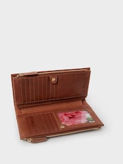 OSPREY LONDON The Vintage Savanna Leather Matinee Brown Purse - Image 4 of 5
