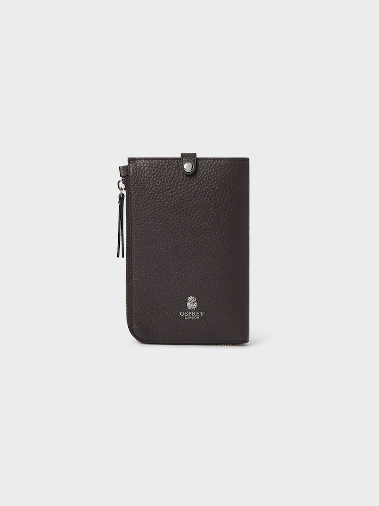 Osprey London The Electra Italian Leather Lanyard Phone Bag - Image 2 of 6 Osprey London The Electra Italian Leather Lanyard Phone Bag - Image 2 of 6