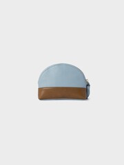Osprey London Blue The Savanna Leather Make Up Bag - Image 4 of 5