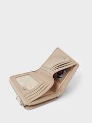 Osprey London Natural The Stella Medium Leather Zip Purse - Image 4 of 5