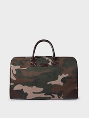 OSPREY LONDON Green The Maverick Canvas and Leather Stowaway Bag - Image 3 of 7