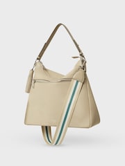 OSPREY LONDON Natural The Stella Leather Hobo Bag - Image 1 of 5