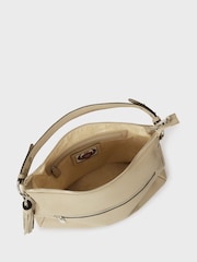OSPREY LONDON Natural The Stella Leather Hobo Bag - Image 3 of 5