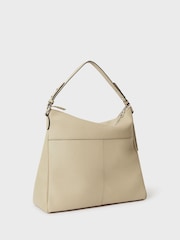 OSPREY LONDON Natural The Stella Leather Hobo Bag - Image 4 of 5