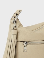 OSPREY LONDON Natural The Stella Leather Hobo Bag - Image 5 of 5