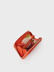 OSPREY LONDON Small The Lyra Leather RFID Zip  Purse - Image 3 of 5