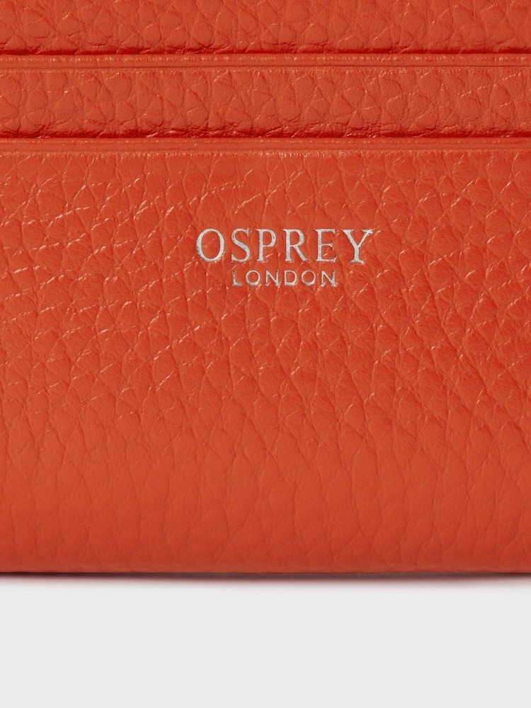 OSPREY LONDON Small The Lyra Leather RFID Zip  Purse - Image 5 of 5