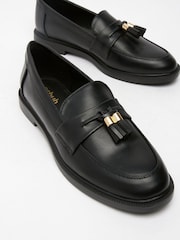 črna - Schuh Lohan Tassel mokasini - Slika 4 iz 4