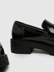 Schuh Livia Chunky Patent črna mokasini - Slika 3 iz 4