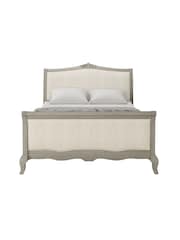 Willis & Gambier Oak Camille Wooden & Upholstered With Footend Bed - Image 4 of 4