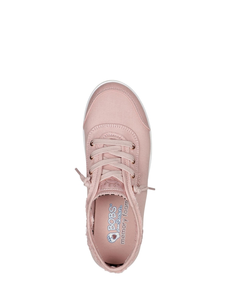 Skechers Pink Womens Bobs B Cute Trainers - Image 4 of 5