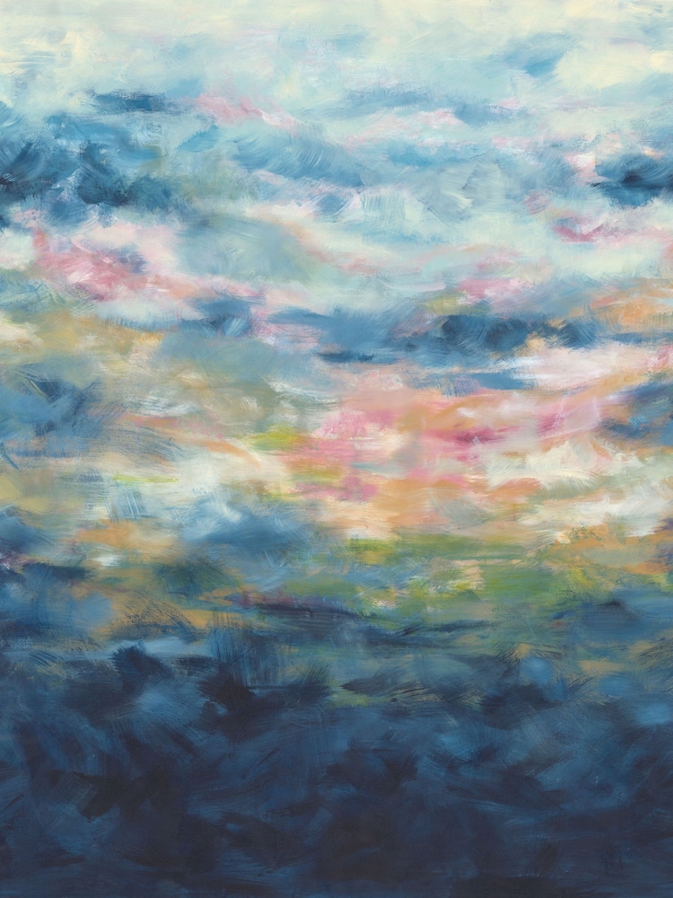 Clarke and Clarke Sunset Nairobi Banner Wallpaper Sample - Image 1 of 1