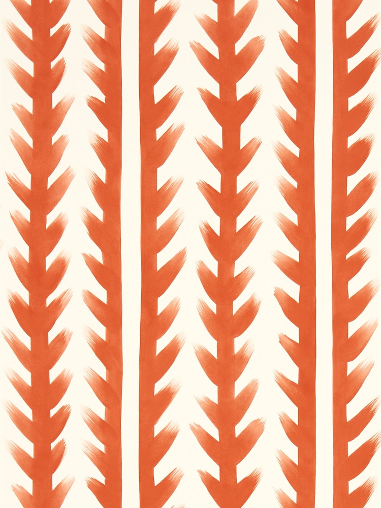 Harlequin Carnelian Sticky Grass Wallpaper Sample - Image 1 of 1
