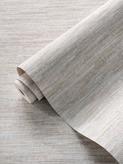 Clarke and Clarke Dritto Linen Dritto Wallpaper Sample - Image 1 of 1