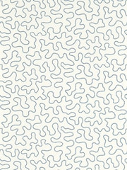 Harlequin Lapis Sky Wiggle Wallpaper Sample - Image 1 of 1