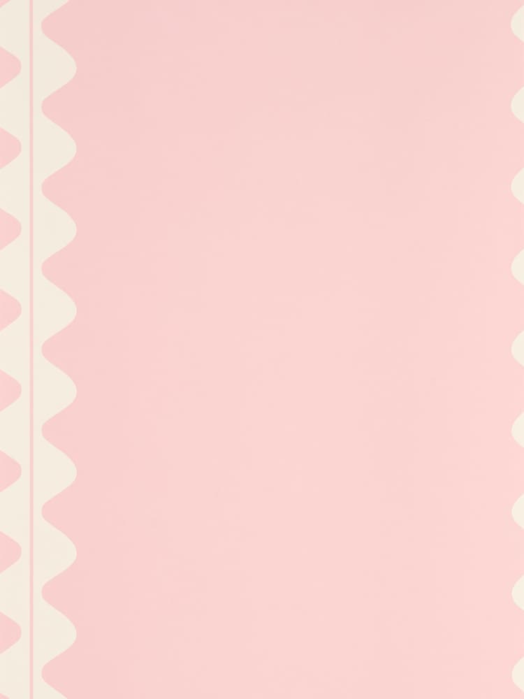 Harlequin Rose Quartz Ric Rac Wallpaper Sample - Image 1 of 1