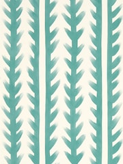 Harlequin Aquamarine Sticky Grass Wallpaper Sample - Image 1 of 1