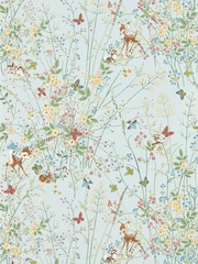 Sanderson Sea Salt Bambi Wallpaper Sample - Image 1 of 1