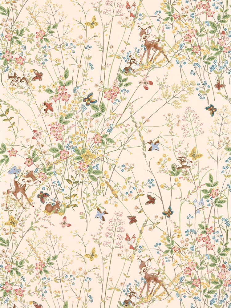Sanderson Neapolitan Bambi Wallpaper Sample - Image 1 of 1