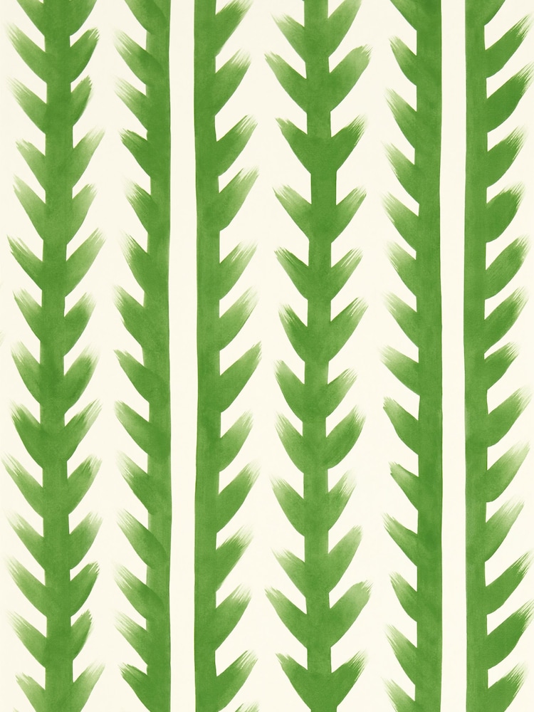Harlequin Emerald Sticky Grass Wallpaper Sample - Image 1 of 1