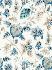 Clarke and Clarke Denim Sizergh Wallpaper Sample - Image 1 of 1